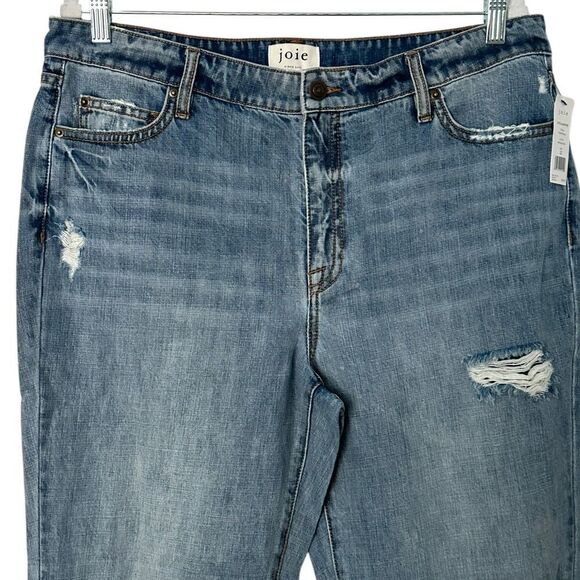 Joie Estella Boyfriend Relaxed Fit Distressed Jeans | Size 32 - Picture 4 of 10